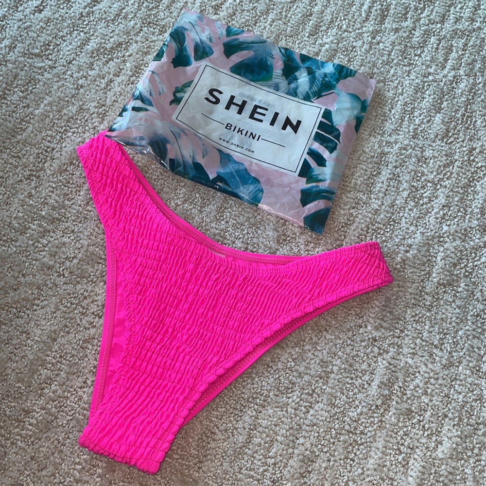 Shein bottoms small hot pink